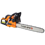 62CC Gas Powered Chainsaw, 20 Inch 2-Cycle Petrol Handheld Chain Saw, Gasoline Gas Chainsaws for W465P209765