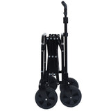 Expandable Dual-Layer Utility Wagon with 100% Extra Space - Grocery Cart for Camping, Shopping, 64718795