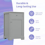 20" Bathroom Vanity with Sink, Bathroom Cabinet with Soft Closing Door, Storage Rack and Adjustable N725P218017E