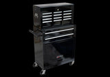 High Capacity Rolling Tool Chest with Wheels and Drawers, 8-Drawer Tool Storage Cabinet--BLACK 82764971