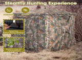 Stealth Hunting Tent with Pop-up Design, 150D Flame-Retardant Blackout Cloth , 17776705
