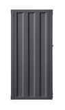 Gunmetal 1-Door Chest with Container Lock B062P209021