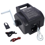 12v Trailer Winch,Reversible Electric Winch, for Boats up to 5000 lbs, Galvanized Wire Rope, Rapid W465P240613