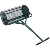 Peat Moss Spreader 24inch,Compost Spreader Metal Mesh,T shaped Handle for planting seeding,Lawn and W46554057
