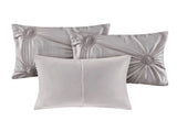 6 Piece Reversible Daybed Cover Set Dark Gray Daybed B03597522
