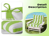 High Back Chairs Set of 2, Waterproof Outdoor Rocking Chair with Ties, Rocking Chair 82215617