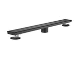 24 Inch Linear Shower Drain with 2-in-1 Flat & Tile Insert Removable Cover, 304 Stainless Steel with 92502598