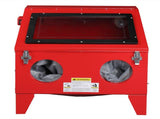 40 Gallon Bench Top Air Sandblasting Cabinet Sandblaster Abrasive Blast Large Cabinet with Gun and 4 42974085