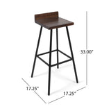JUT BARSTOOL 64648.00DBRN
