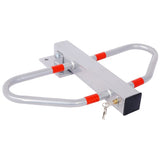 Parking bollard,pole barrier with lock ,car parking protection posts,home garage street decor W46565404