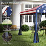 ZUN 3X3M Pop Up Canopy Party Tent -AS （Prohibited by WalMart） 12317303