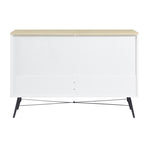 ZUN 7 Drawer Dresser for Bedroom with Deep Drawers, Wood & Chest of Drawers, Modern White Long 99349674