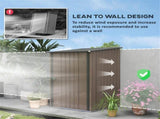 Garden Storage Shed /Galvanized Steel Tool House -AS 53859820