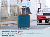 Hardshell Luggage Sets with Bags Lightweight Suitcase Double Spinner Wheels with TSA Lock ,Single N732P193484C