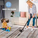 LOOM & LUXE Collection 5X7 Brown /Striped Non-Shedding Living Room Bedroom Dining Home Office B335P289567