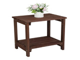 Rectangular Wood Side Table Light Brown 64934750