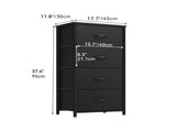4 Storage Dressers with Fabric Dresser Organizer Unit Wide Chest Of Drawers Nightstand Storage Tower 19793654
