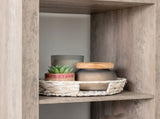 3 Cube Storage Organizer, Rustic Gray 11767375