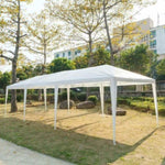 ZUN 10x30' Outdoor Garden Gazebo Wedding Party Tent Canopy Marquee with 5 Removable Sidewalls W2185P192582