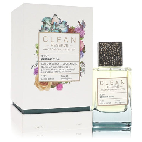 Clean Reserve Galbanum & Rain by Clean Eau De Parfum Spray 3.4 oz for Women FX-564969