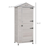 Outdoor Garden Storage Shed Tool House 72159340