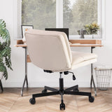 UPGRADE! Larger Size 360&deg Swivel Home Office Desk Chair with Wheels W1403P155225
