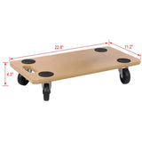 Furniture Moving Dolly, Heavy Duty Wood Rolling Mover with Wheels for Piano Couch Fridge Heavy W46577451