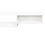 65.35in Wall Mounted Floating TV Stand with 20 Color LEDs and Charging Station W331P242457