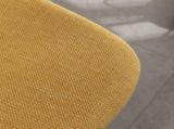 Porth Fabric Kitchen 28.25" Counter Height Stools, Set of 2, Yellow T2574P165090