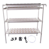 Floor Standing Hydroponics Growing Planting System Kit, Soilless Cultivation PVC Pipes for Gardening 41274413