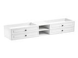96" Wall Hung Bathroom Vanity Cabinet Fits Double Sinks, Cabinet Only W2287P265094