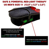 2025 LED Infrared Red Light Therapy Foot Neuropathy Joint Pain Relief SlipperslE 58481410