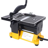 4" 90W Mini Table Saw Top Off Miter Saw Multifunctional Desktop Saws w/ 3 Blades for Precision 86947242