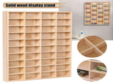 Wooden 1/64 Scale Toy Car Hot Diecast Wheels Matchbox Display Case Storage Gift 72294333