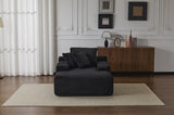 Oversized Chaise Lounge Chair Cozy Cloud Couch, Modern Plush Corduroy Upholstered Sleeper Sofa 45948647
