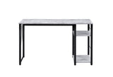 Vadna Antique White & Black Finish Writing Desk B2726P278581