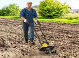 10 Amp Electric Tiller - 380 RPM Garden Cultivator with 4 Blades, 14" Working Width & Foldable 23475212