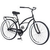 Single Speed Bicycles 26"Inch,Steel Frame, Wide Wheels for Stability, Rear Coaster Brakes,Multiple W1019P163415
