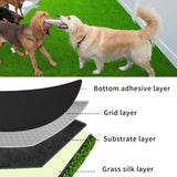 ZUN Artificial turf, professional dog mat large turf outdoor carpet terrace pet lawn, artificial carpet 00957123