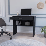 ZUN Kaylor Storage Desk, Modern Design with Drawer and Shelf B200P176189