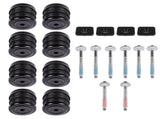 13848 Silicone Body Mount Bushings Bolt Kit Fit for 08-16 Ford F250/350 Super Duty 31180782