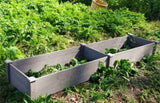 Over Ground Raised Garden Bed 96x28x10'', Large Long Planter Box for Outdoor, Tool-Free Assembly 83660771