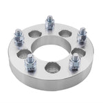 ZUN 2pcs Professional Hub Centric Wheel Adapters Silver 38434726