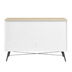 ZUN 6 Drawer Dresser for Bedroom with Deep Drawers, Wood & Chest of Drawers, Modern White Long W1820P152744