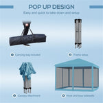 ZUN 3X3M Pop Up Canopy Party Tent -AS （Prohibited by WalMart） 67823905