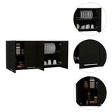 Sitka Wall Cabinet, Two Spacious Divisions, Four Doors B128P148974