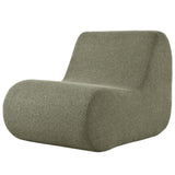 Mirod Elegant Accent Chair with Ottoman,Stylish Curved Design and Minimalist Lines for Ultimate N760P251232F