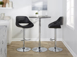 Contemporary Adjustable Bar Table in Black B202P223299