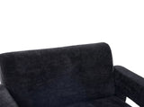 Modern Minimalist Casual Single Armchair Living Room, Bedroom, Office Area Upholstered Chair 17513857