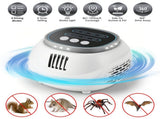 2-Pack Ultrasonic Rodent Chaser Rat Repellent Pest Driver Mouse Control Squirrel Repeller with 4 37615034